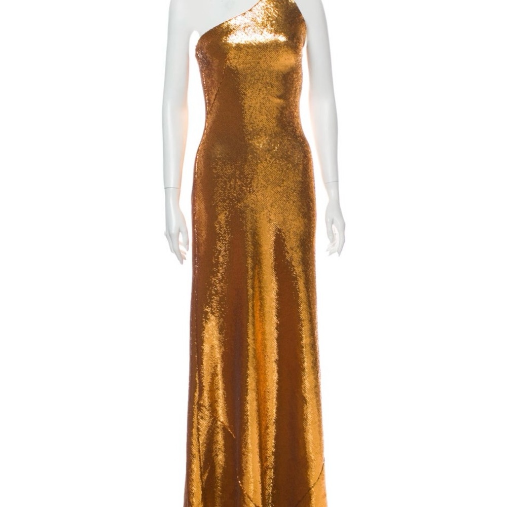 STUNNING Galvan London Gilded Roxy Sequined Gown NWT